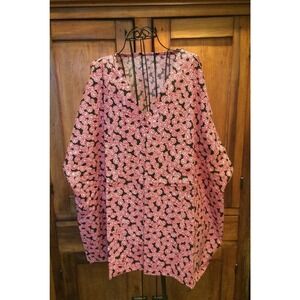 Scrub Tops Size 4XL Doctor Veterinarian Nurse Office Handmade